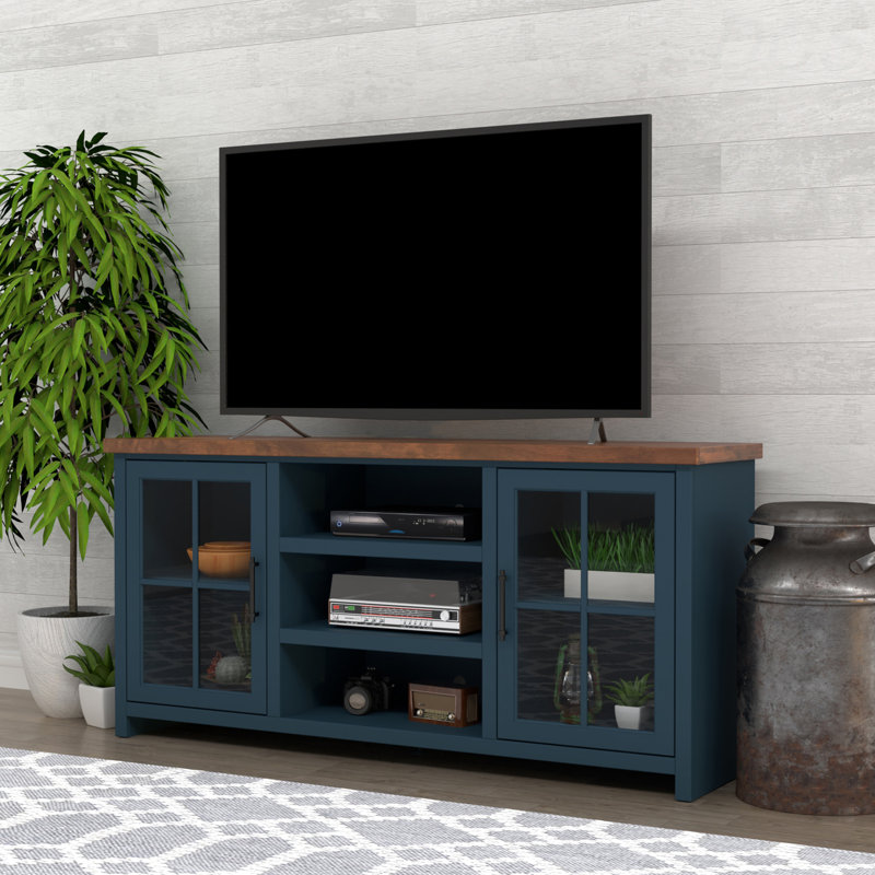Meuble télé 67 po pour téléviseur de 80 po ou moins, aucun assemblage requis, H 32,02 po x l 67,03 po x P 18,03 po