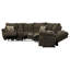 Canapé modulaire inclinable 2 pièces Elliott-924044381-924044376