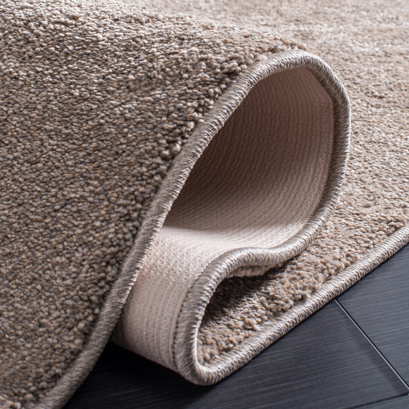 Estralita Taupe Area Rug, Square 6'7"