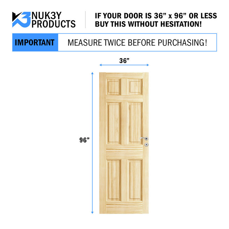 Magnetic Screen Shutter/Door Accessory, 97" H x 38" W x 1" D