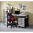 Writing Desk With Faux Concrete Top-562734237