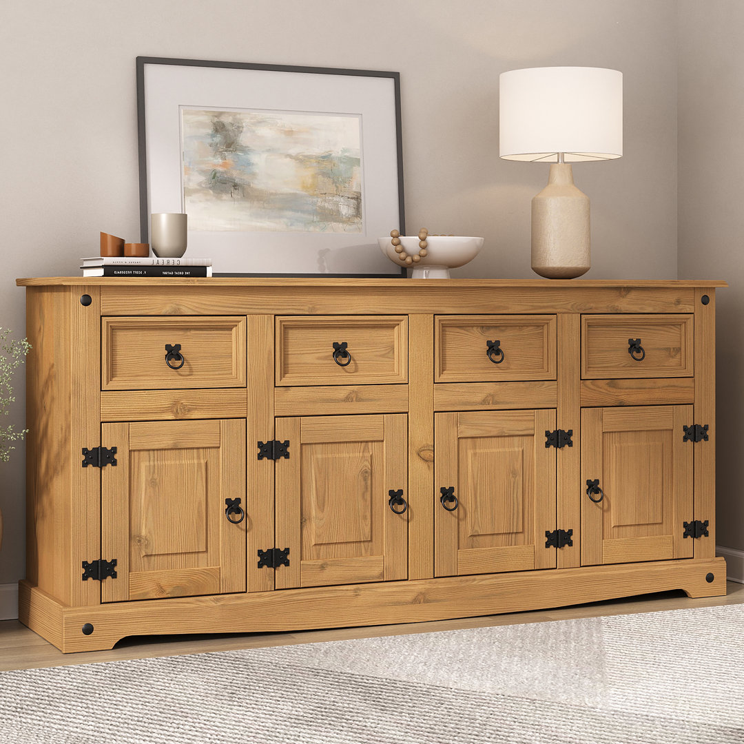 Aticus 164cm Solid Wood Sideboard