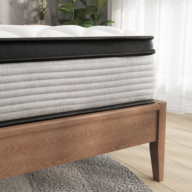 12-Inch  Pocket Spring & Memory Foam Hybrid Mattress For Cool Comfort And Lasting Support, Full
