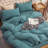 HOME BEDDING Jersey Cotton Duvet Cover Set-851043844-874393626
