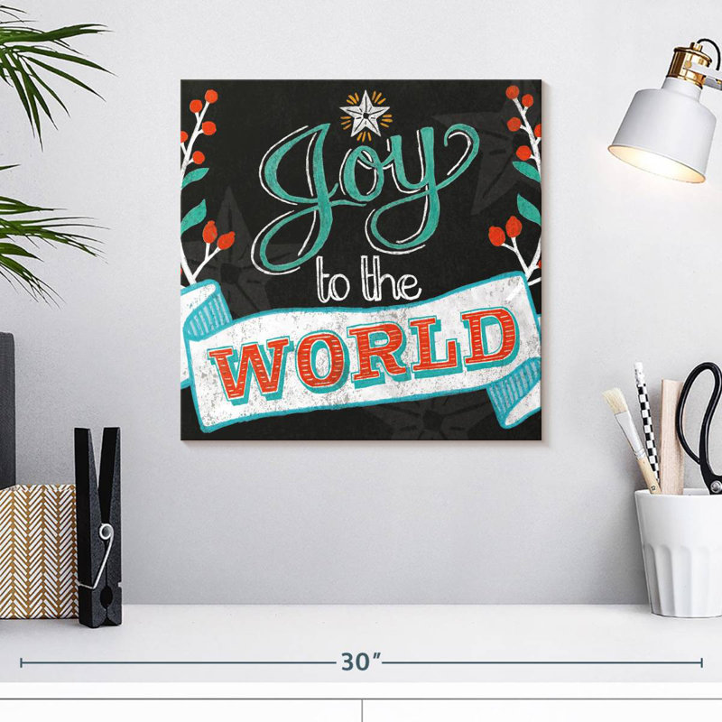 Tergel Joy To The World, H 16 po x l 16 po