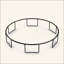 Trampoline 14f Springfree No Gap