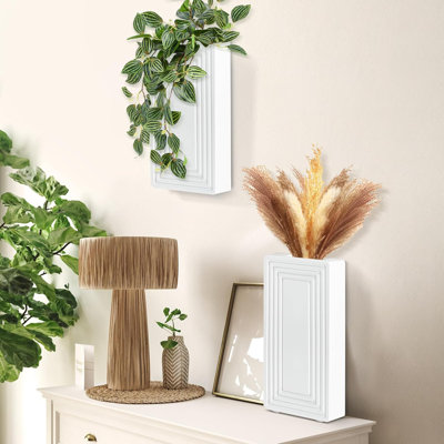 Durno Wood Wall Vase