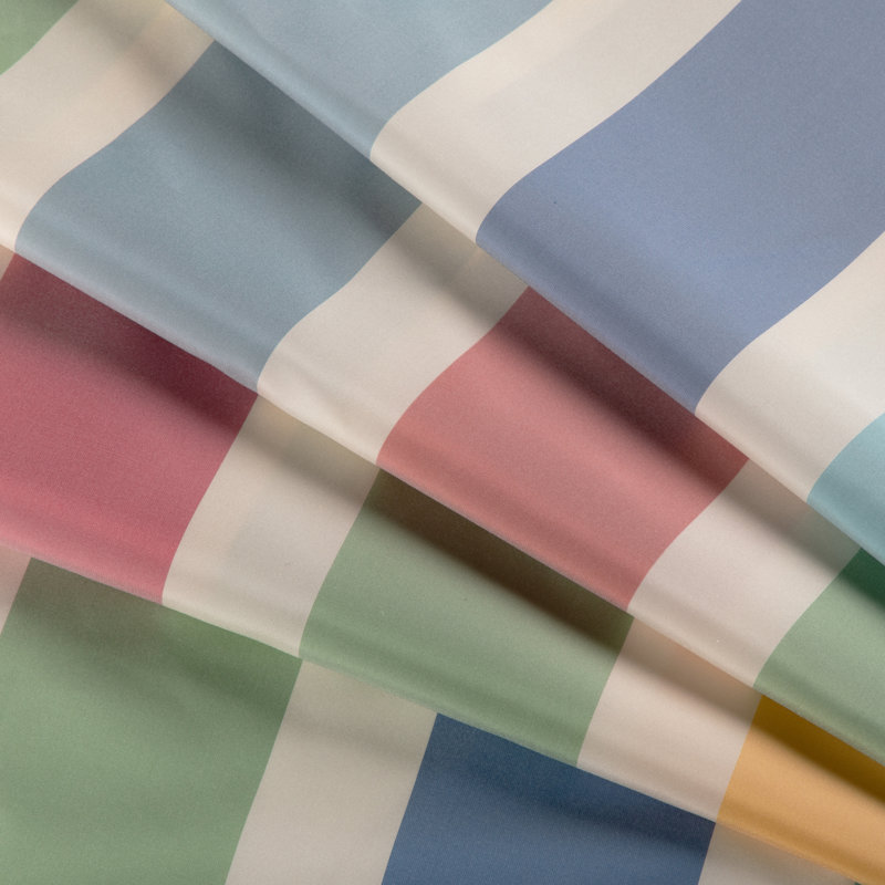Verdun Stripe, Red/Blue/Green