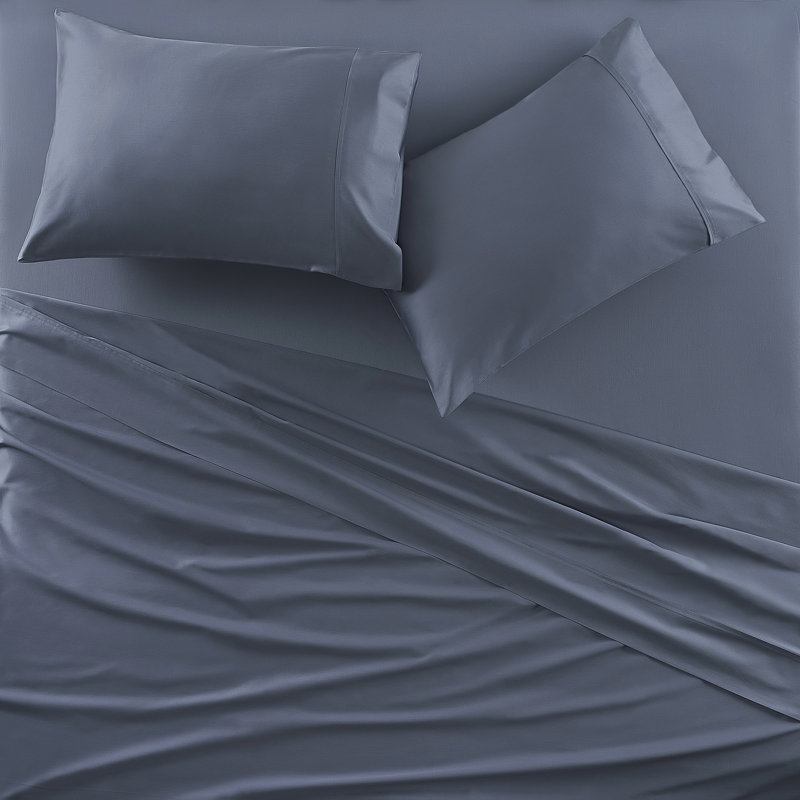 Premier Sateen - Sheet King Pillow Case Pair, Atlantic Blue, King Pillowcase