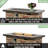 42 - Inch Rectangular Propane Gas Fire Pit, 50000 Output, With Pulse Ignition And Stainless Steel Burner Pit Table, Design, Clean Burning,