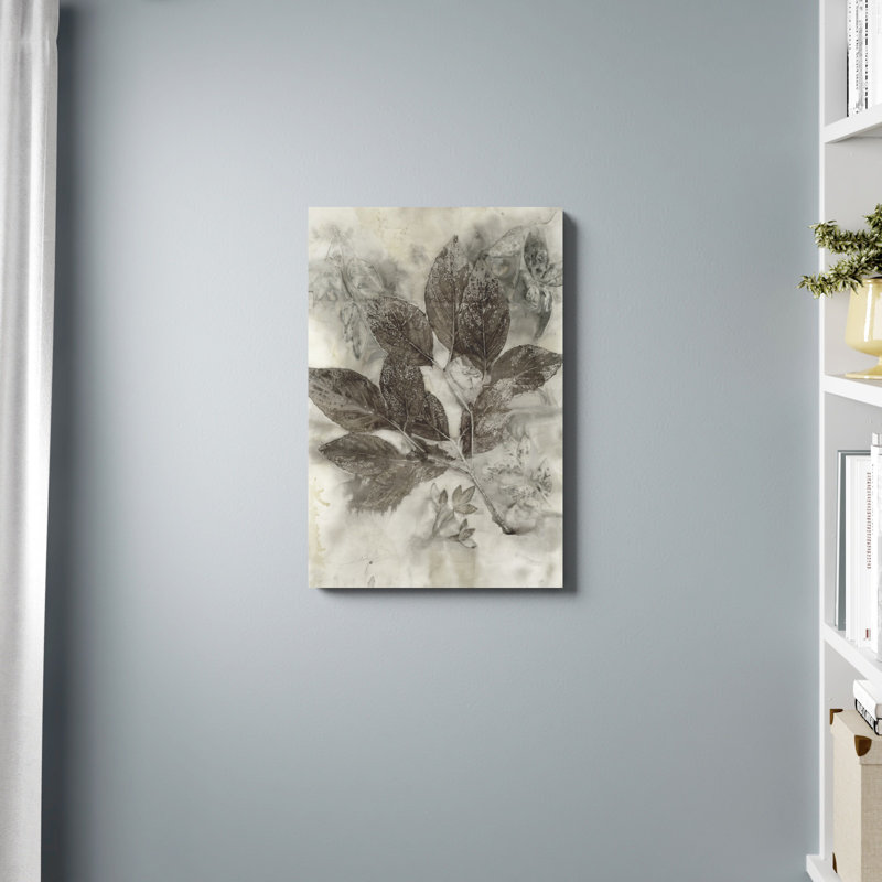 «Dogwood Leaves II» par Kathryn Phillips, reproduction d'art sur toile tendue, H 30 po x l 20 po