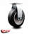 Rubber on Aluminum Caster