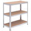 Trosper 72 inch.H Adjustable 5 Level Storage Shelves With Heavy Duty Steel Frame-1627199171-1627199170