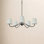 Wrought Iron 5-Light Chandelier