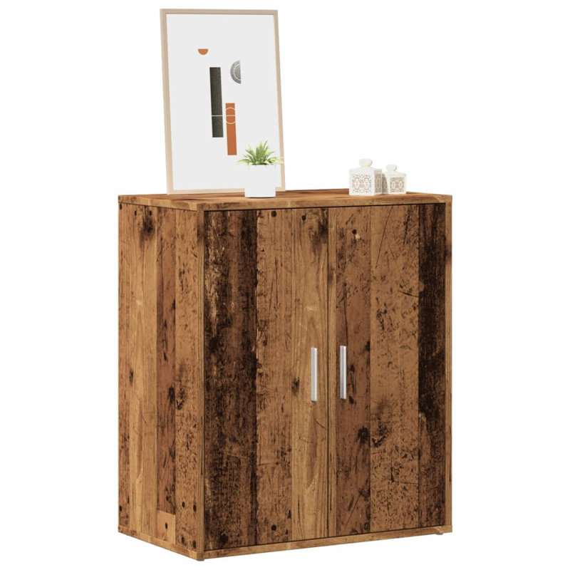 Shoe Cabinet 60x35x70 cm Engineered Wood, Reclaimed Wood