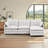 4-Piece Upholstered Sectional-2129971077