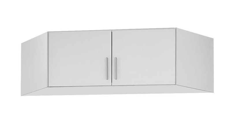 Celle 4 Door Wardrobe, Highgloss white and alpine white
