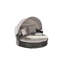 Mobilier de lit de jour rond pour patio, matériau, auvent rétractable, table pour tissu hydrofuge de porche, jardin-1065607737