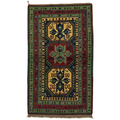 One-of-a-Kind 5'1" X 7'3" Hand Knotted Area Rug