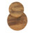 Barneys Solid Wood Top End Table-1788391013