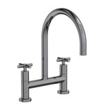 East Linear Kitchen Bridge Faucet