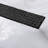 35.43 Inch Linear Shower Drain With Adjustable Feet And Hair Strainer Stainless Steel Bathroom Floor Drain-125900663