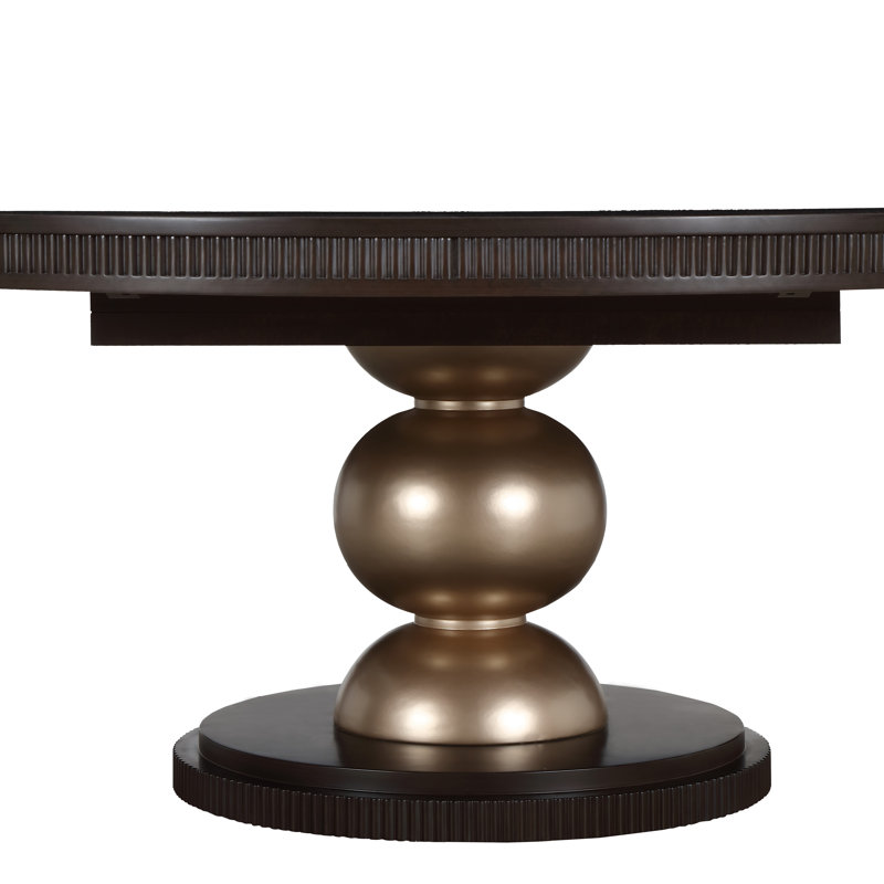 West Kensington Oval Dining Table, Espresso Wood