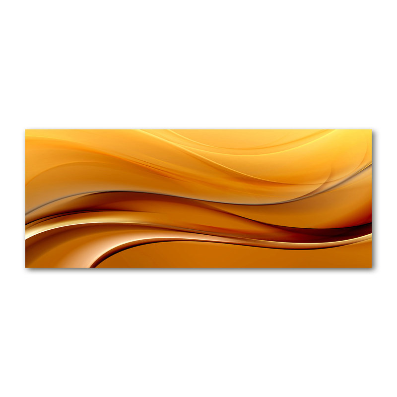 Waves Background - Wrapped Canvas Print