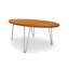 Sage Oval Coffee Table With Metal Legs-505769223