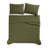 Brooklyn Loom Oversized Cotton Percale 3 Piece Quilt Set-101462600-101462601