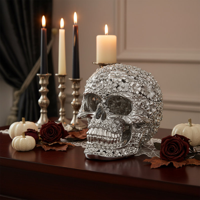 Everleigh Pewter Decorative Box, Silver
