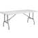 8-Foot Bi-Fold Plastic Banquet and Event Folding Table with Carrying Handle