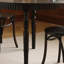 Table de salle à manger en bois massif de style traditionnel-109470118