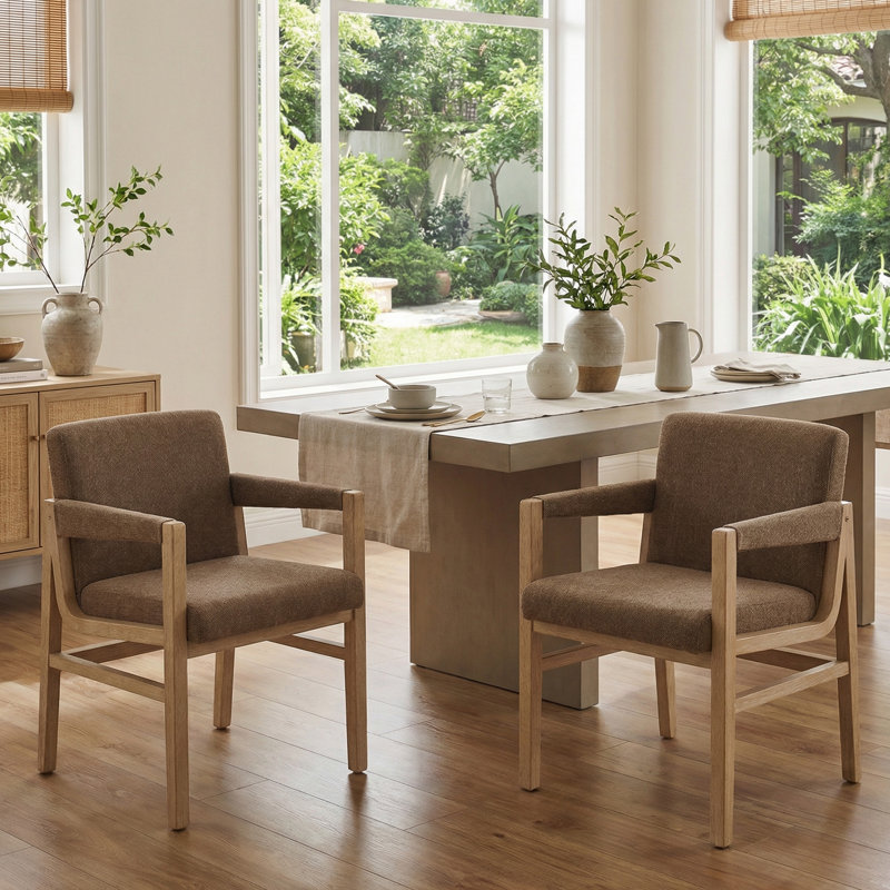 Chaises de salle à manger modernes, chaises de cuisine en chenille rembourrées pour la salle à manger, la chambre à coucher et le restaurant