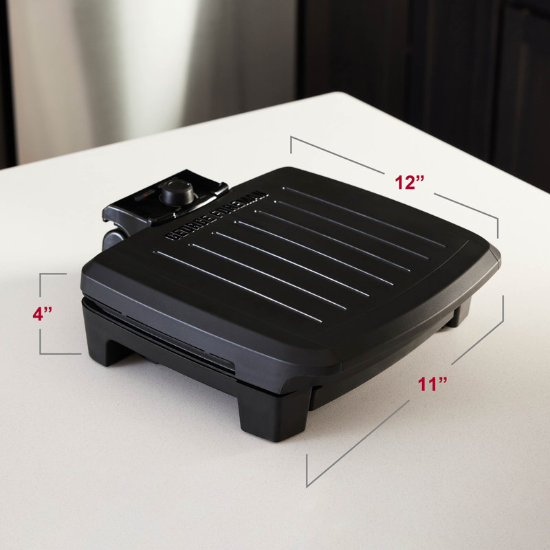 Barbecue électrique submersible à 5 portions avec contrôle de température réglable George Foreman