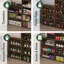 Bibliothèque Furinno Basic 3-Tier Open Shelf, bibliothèque, rangement, 7 x 24 x 26, pin ambre-128766317-128766320