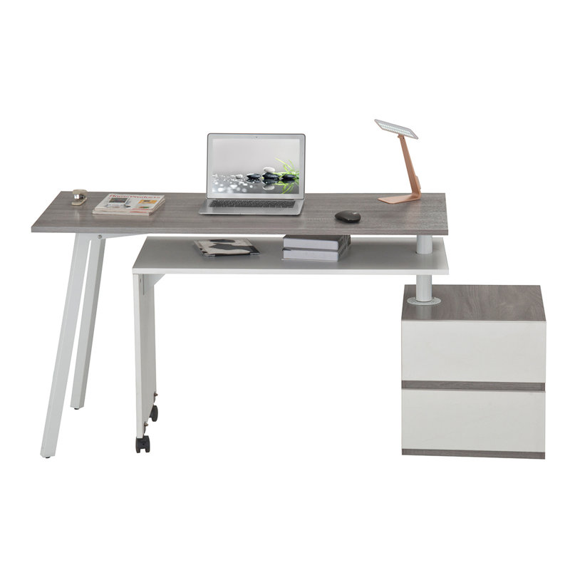 Bureau rotatif multi-positionnel moderne