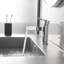 Robinet de salle de bains monotrou avec ensemble de drainage-87349272
