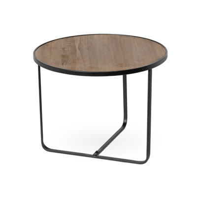 Wood and Iron Buffet Riser Short