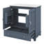 Ensemble de meuble-lavabo autoportant 30 po avec tablette ajustable, tiroir et cloison 30 po-952233497
