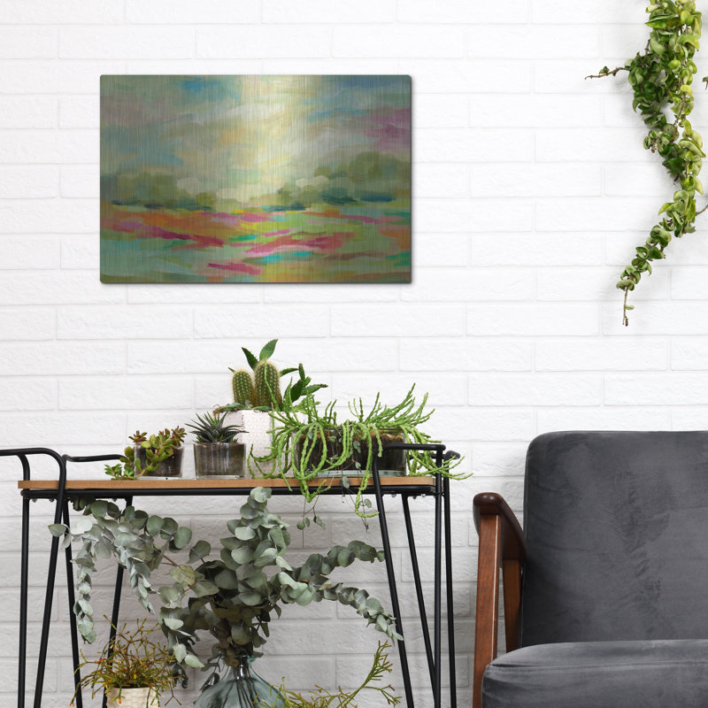 «Sunny Fields» par Silvia Vassileva, H 12 po x l 16 po