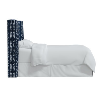 Hawes Upholstered Wingback Headboard by Dakota Fields