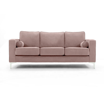 Georgio 3 Seater Velvet Sofa