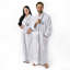 Peignoir mi-mollet unisexe avec poches 100% coton égyptien West Oak Lane-1711847605-1632223668