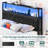 Lakeeya Bed Frame with Headboard, Metal Platform Bed Frame, Storage Bed with Charging Station-146769156
