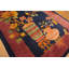 Hand Knotted Pile Antique Rectangle 1920s Blue Wool Rug