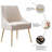 Drane 18.8'' H Tufted Velvet Upholstered Side Chair-1727339705