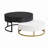 Anamta Modern Round Lift-top Nesting Coffee Tables with 2 Drawers-222148082-222148072