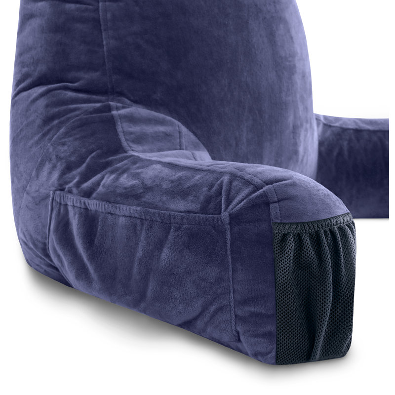  Housse et insert de coussin de lecture, Bleu foncé