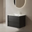 Meuble-lavabo à rayures 24 po avec lavabo Smithton-1900974752